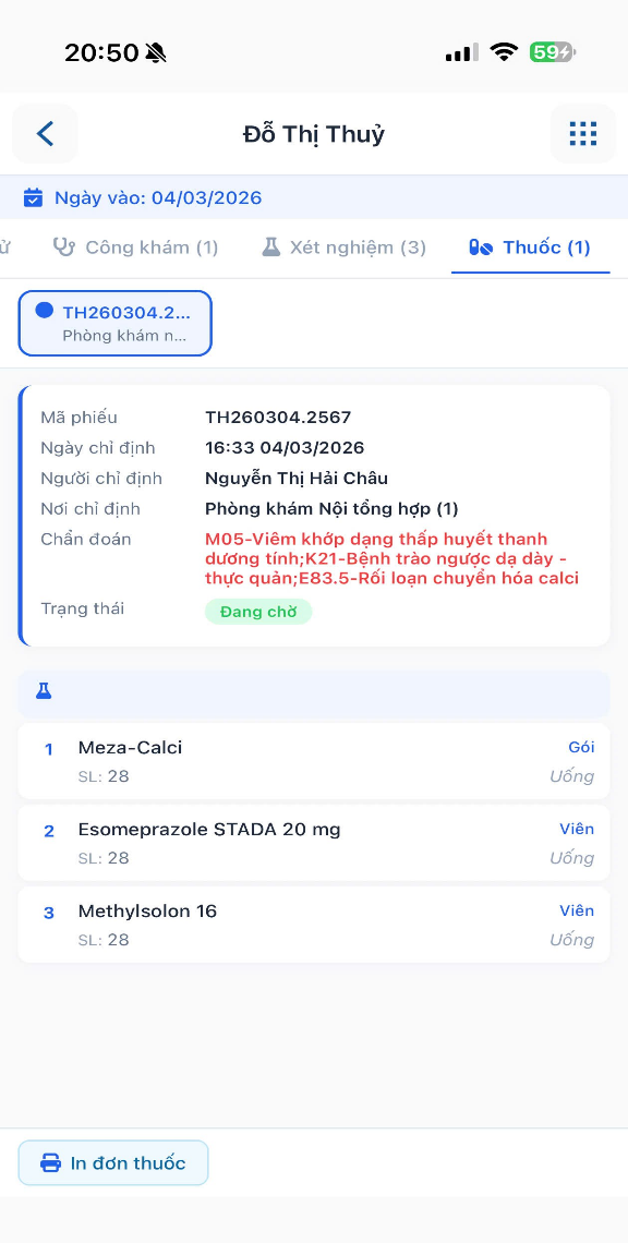 Hướng dẫn xem đơn thuốc điện tử trên eHeal