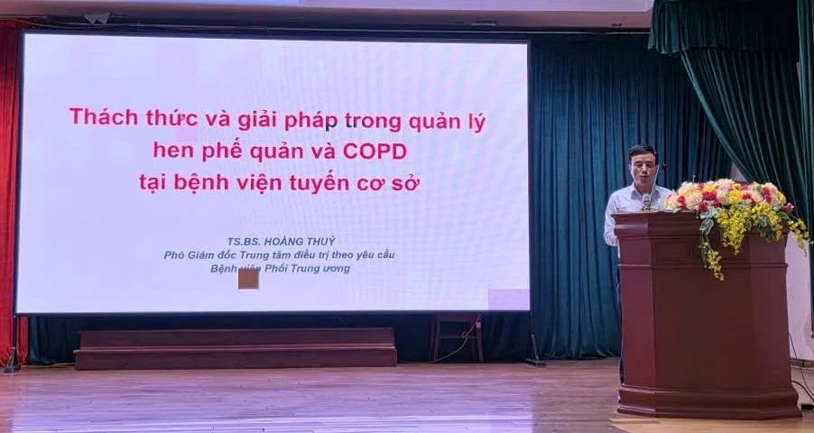 Bệnh viện Đa khoa Vân Đình tổ chức Hội thảo khoa học về Hen và COPD
